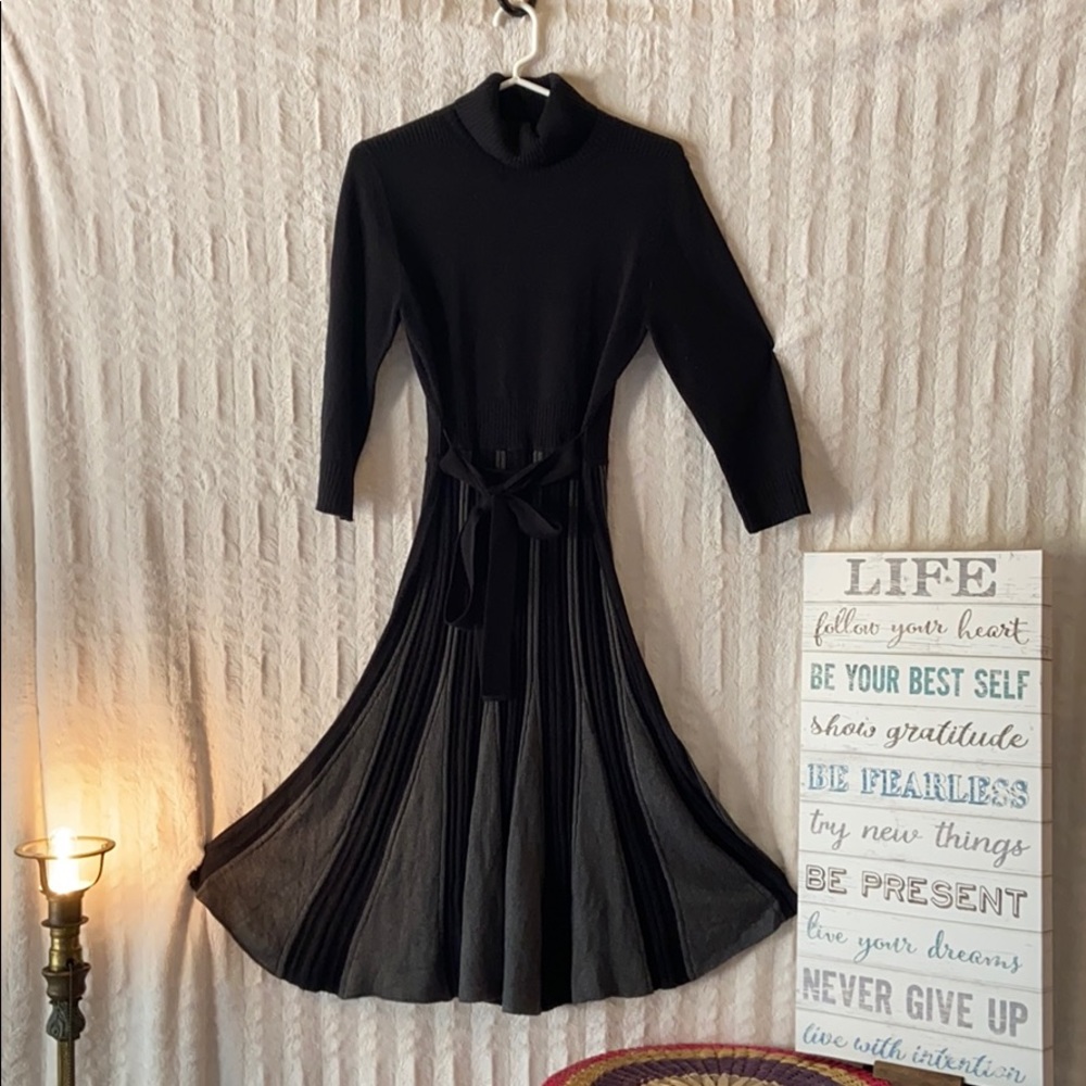 Sleek and Sexy Sweater Dress
